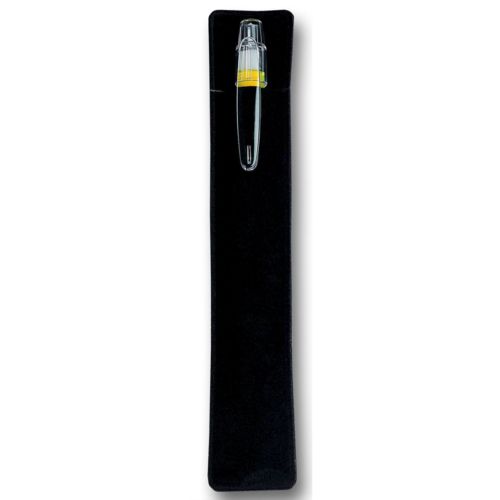 Funda terciopelo para bolígrafo.