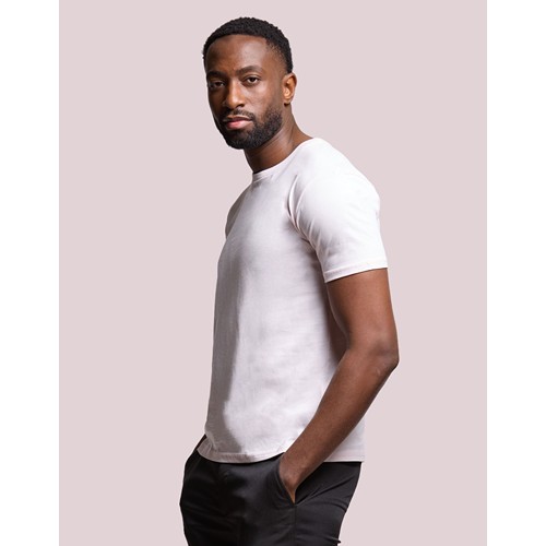 T-Shirt Homme Manches Courtes Made in France 100% coton biologique certifié OCS.