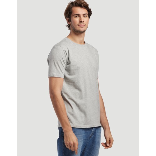 T-Shirt Homme Manches Courtes Made in France 100% coton biologique certifié OCS.