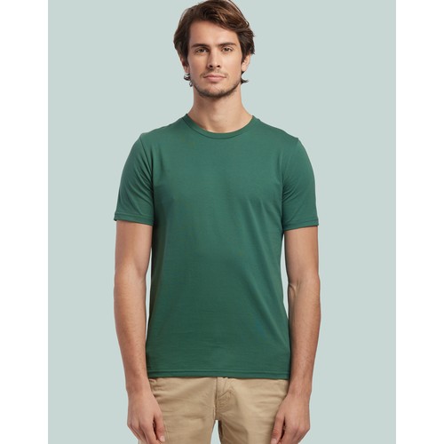 T-Shirt Homme Manches Courtes Made in France 100% coton biologique certifié OCS.