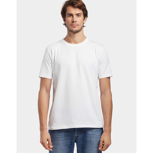 T-Shirt Homme Manches Courtes Made in France 100% coton biologique certifié OCS.