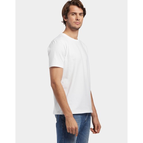 T-Shirt Homme Manches Courtes Made in France 100% coton biologique certifié OCS.