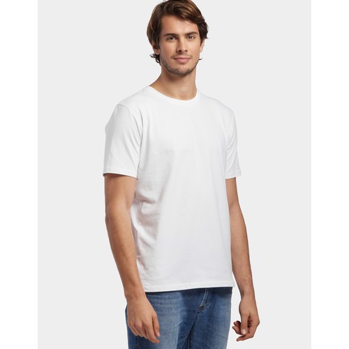 T-Shirt Homme Manches Courtes Made in France 100% coton biologique certifié OCS.