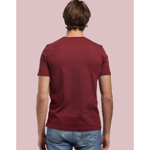 T-Shirt Homme Manches Courtes Made in France 100% coton biologique certifié OCS.