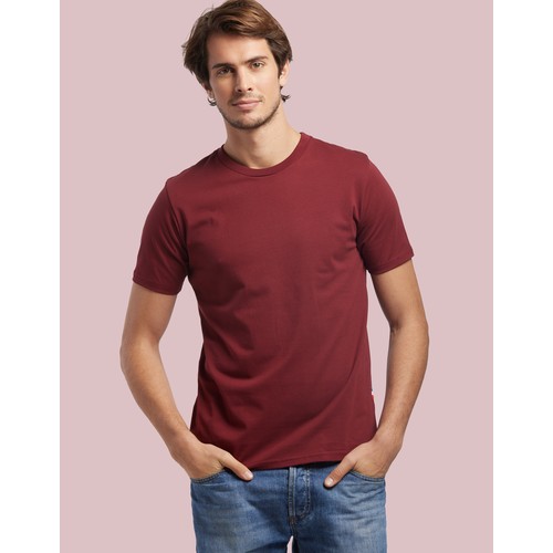T-Shirt Homme Manches Courtes Made in France 100% coton biologique certifié OCS.