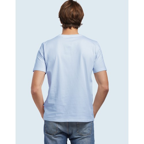 T-Shirt Homme Manches Courtes Made in France 100% coton biologique certifié OCS.