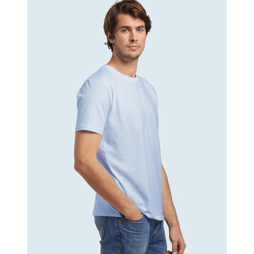 T-Shirt Homme Manches Courtes Made in France 100% coton biologique certifié OCS.