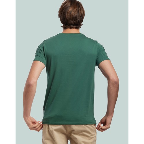 T-Shirt Homme Manches Courtes Made in France 100% coton biologique certifié OCS.