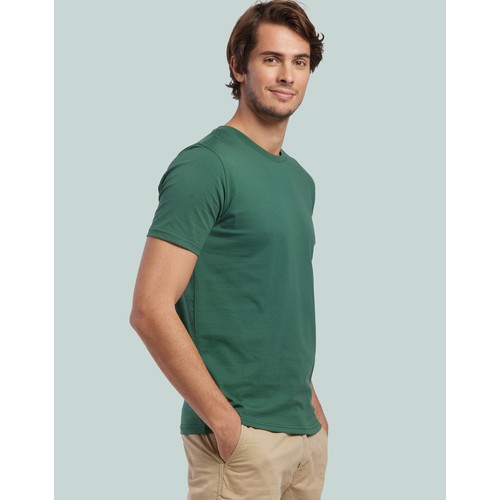 T-Shirt Homme Manches Courtes Made in France 100% coton biologique certifié OCS.