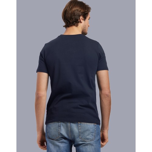 T-Shirt Homme Manches Courtes Made in France 100% coton biologique certifié OCS.