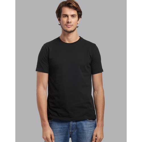 T-Shirt Homme Manches Courtes Made in France 100% coton biologique certifié OCS.