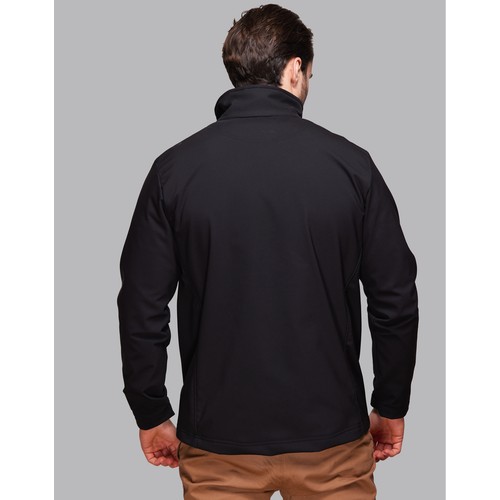 Blouson softshell Homme en polyester recyclé Made in France