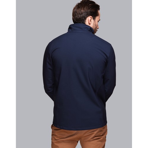 Blouson softshell Homme en polyester recyclé Made in France