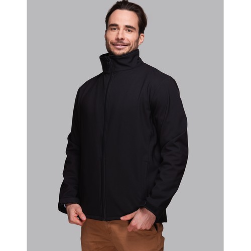 Blouson softshell Homme en polyester recyclé Made in France