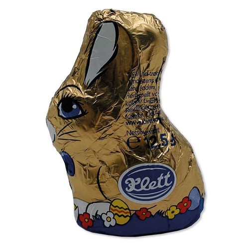 Boxed pleasure - with plant-pot, egg-candle, chocolate-bunny and jam Boxed pleasure - with plant-pot, egg-candle, chocolate-bunny and jam