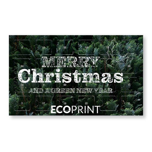 Growing Advent Calendar - with digital printing Growing Advent Calendar - with digital printing