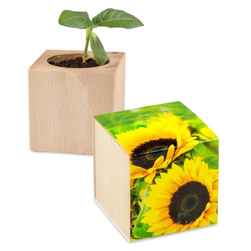 Plant-wood - Standard - Sunflowers - without laser engraving