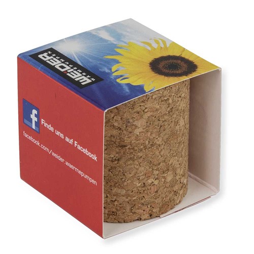 Plant-cork round with seeds - Basil Plant-cork round with seeds - Basil