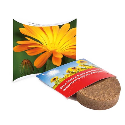 Plant-tab with seeds - Marigold