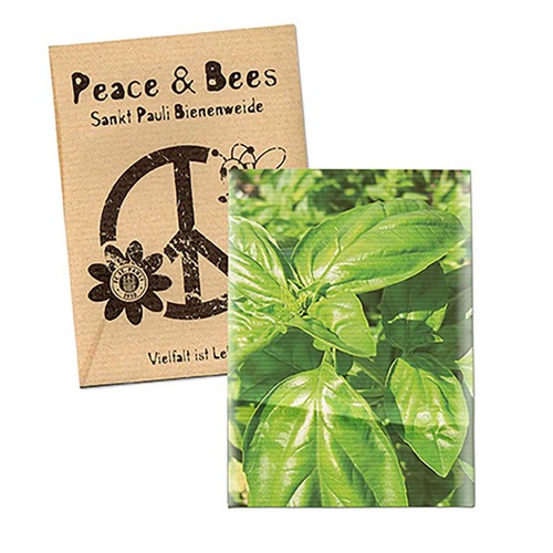 Seed-bag mini - Natron kraft paper - Basil