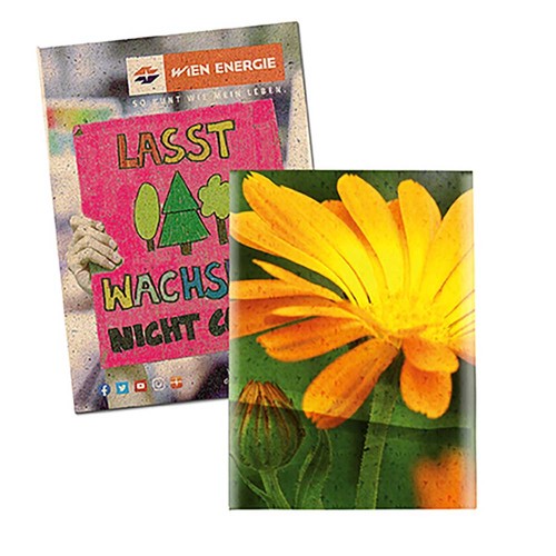 Seed-bag small - Grass paper - Marigold