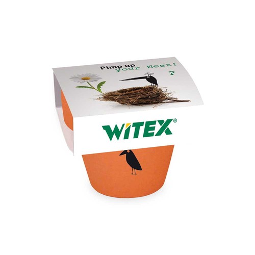 Mini logo-pot paper band with seeds - Chilli Mini logo-pot paper band with seeds - Chilli