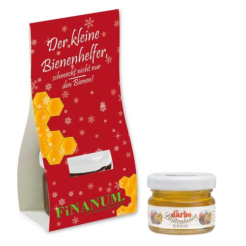Honey in handover-packaging - Christmas