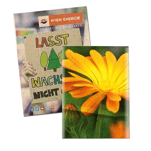 Seed-bag mini - Grass paper - Marigold