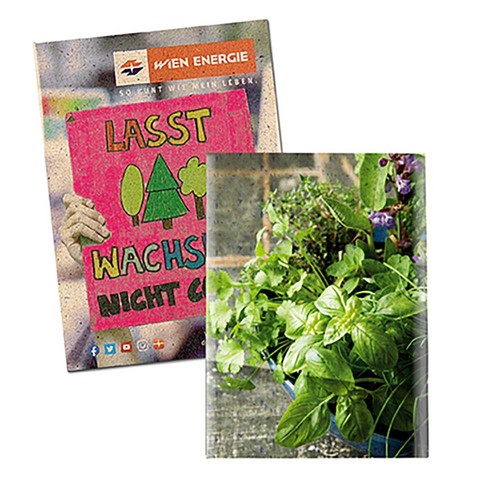 Seed-bag small - Grass paper - Herb-mixture