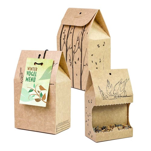Bird food to-go - standard design Bird food to-go - standard design