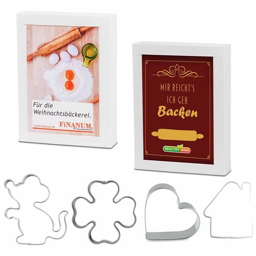 Baking-shape in slide-box - heart