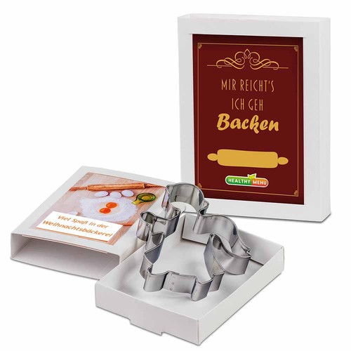 Baking-shape in slide-box - heart