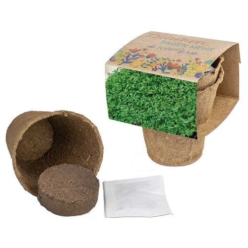 Cultivation set with seeds - Cress