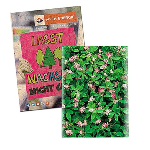 Seed-bag small - Grass paper - Persian clover (seeds)