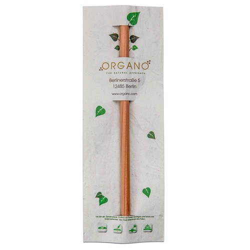 Pencil in seedpaper card - Cress, printing 4/0-c Pencil in seedpaper card - Cress, printing 4/0-c