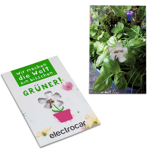 Seed-card-mini flower - Herb-mixture