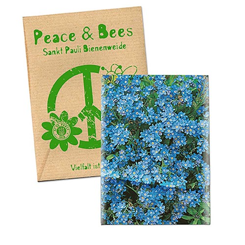 Seed-bag small - Natron kraft paper - Forget-me-not