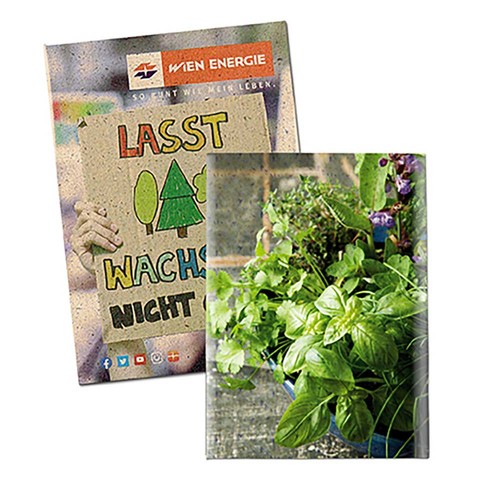 Seed-bag mini - Grass paper - Herb-mixture