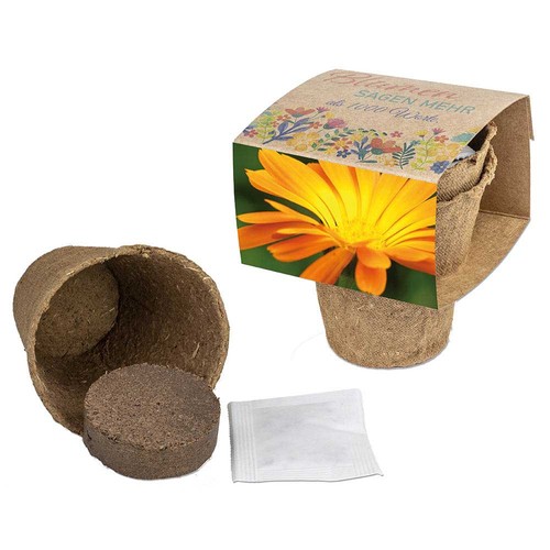 Cultivation set with seeds - Marigold