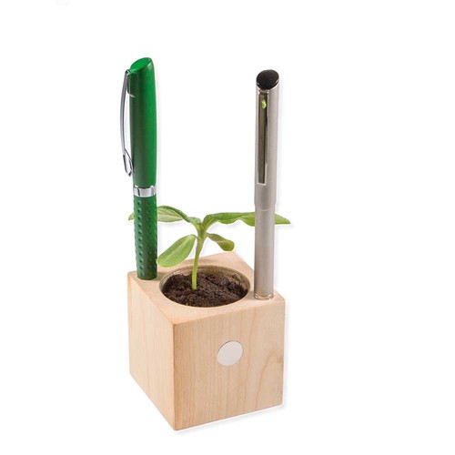 Plant-wood office with seeds - Herb-mixture Plant-wood office with seeds - Herb-mixture