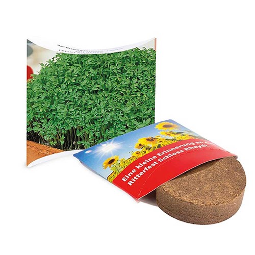 Plant-tab with seeds - Cress
