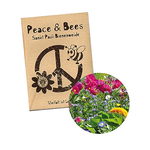 Seed-bag mini - Natron kraft paper - Summerflowers mix