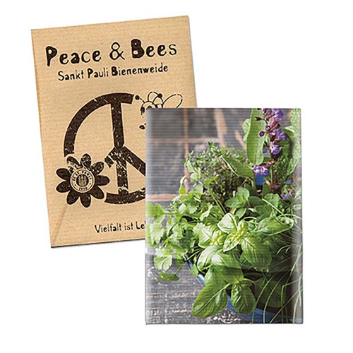 Seed-bag mini - Natron kraft paper - Herb-mixture