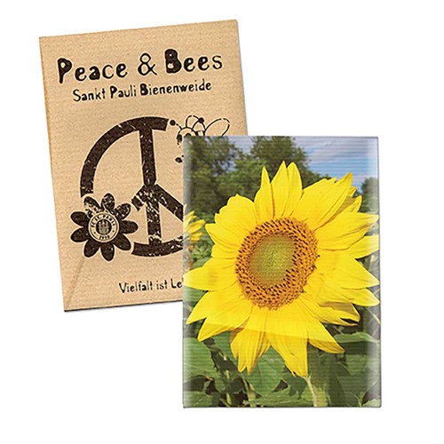 Seed-bag mini - Natron kraft paper - Sunflowers