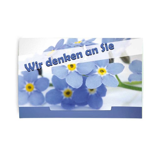 Flower-card with seeds - Forget-me-not Flower-card with seeds - Forget-me-not