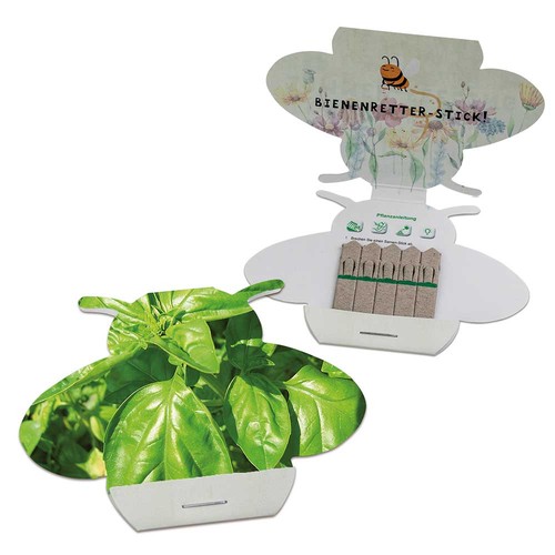 Seed-stick - bee - Basil