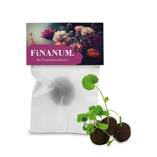 Flower-Balls in a glassine bag - 1 piece