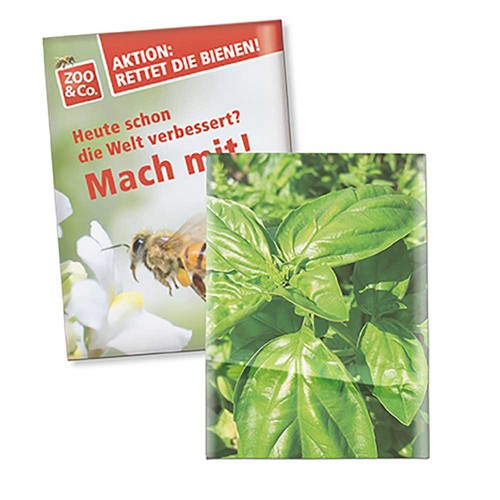 Seed-bag small - Recyclingpaper - Basil