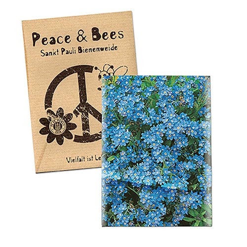 Seed-bag mini - Natron kraft paper - Forget-me-not