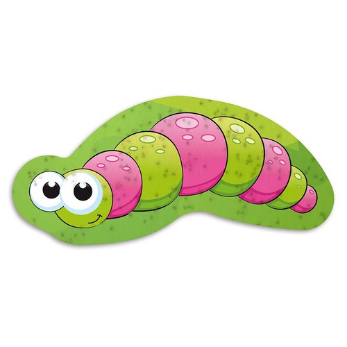 Seed-paper funny animals - caterpillar Seed-paper funny animals - caterpillar